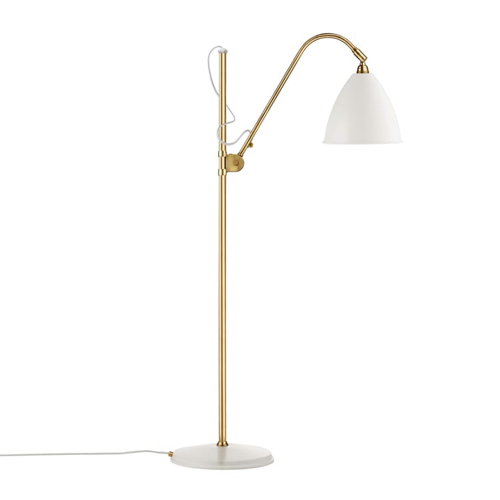 Bestlite BL3M gulvlampe, matt hvit-messing GUBI