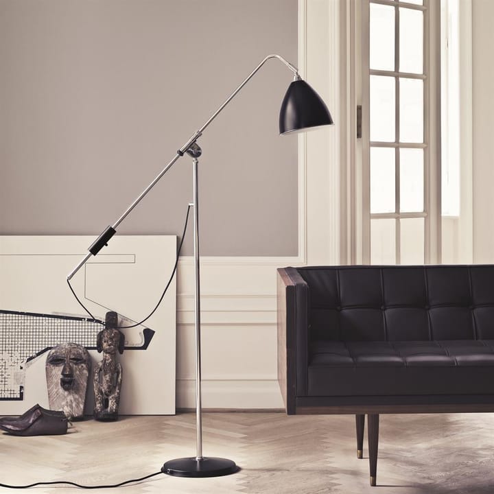 Bestlite BL4 gulvlampe, svart-krom GUBI