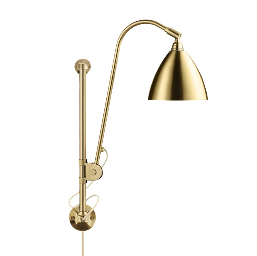 Bilde av GUBI Bestlite BL5 vegglampe Messing