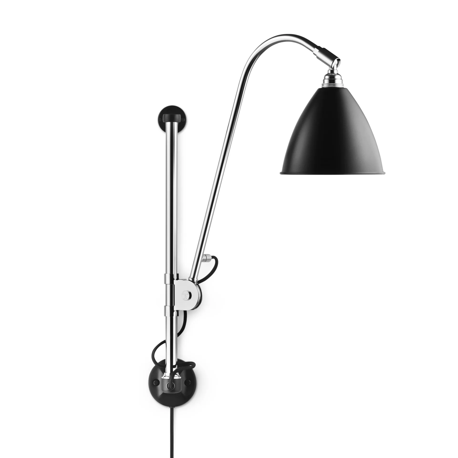 Bestlite BL5 vegglampe, Sort-krom GUBI