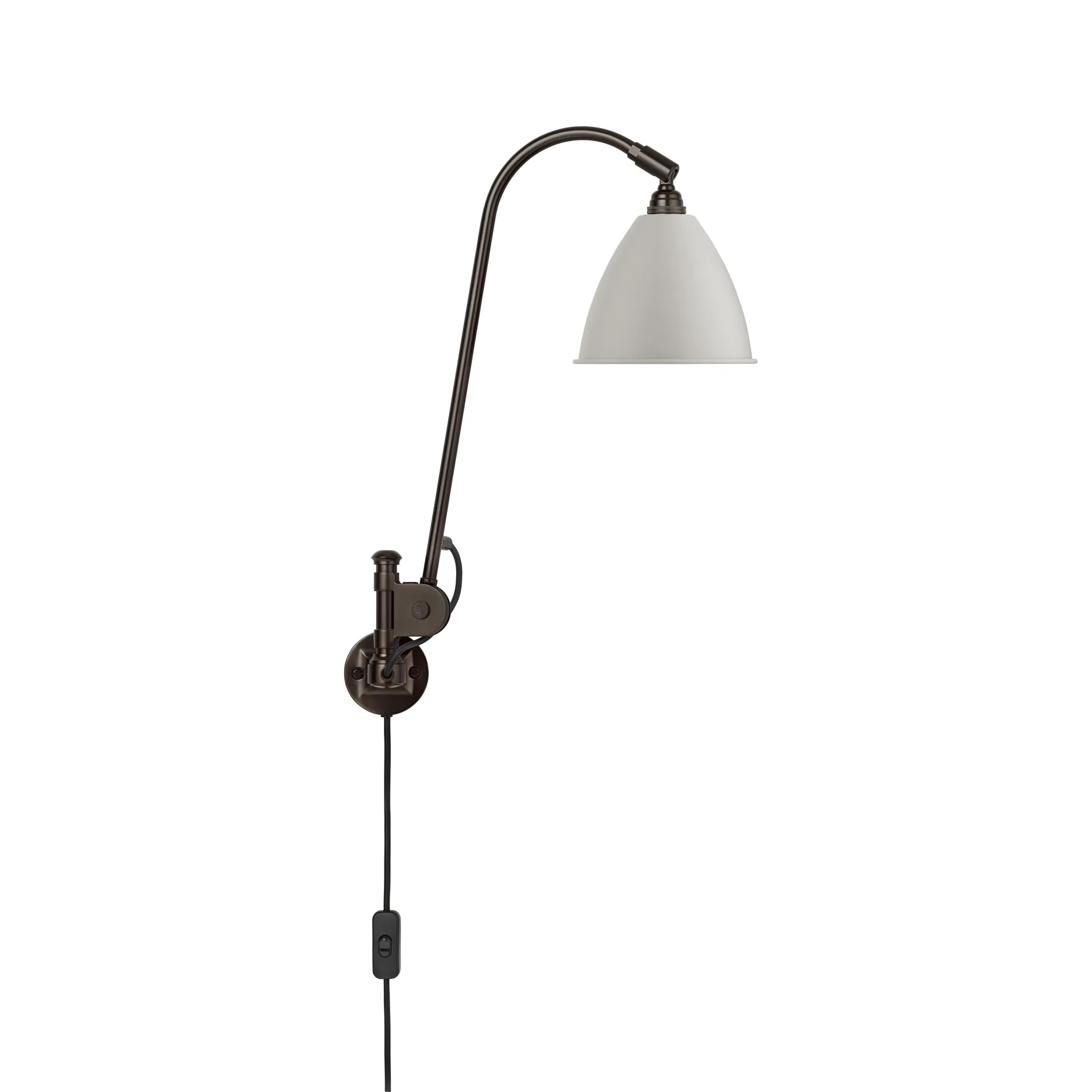 Bestlite BL6 vegglampe, classic white-svart GUBI