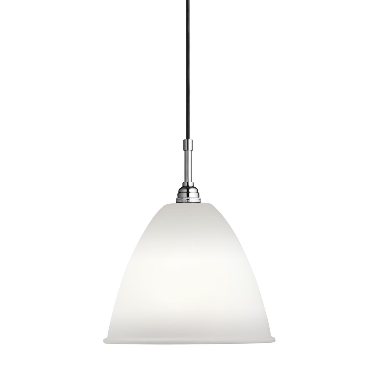 Bilde av GUBI Bestlite BL9M lampe benporslin-krom