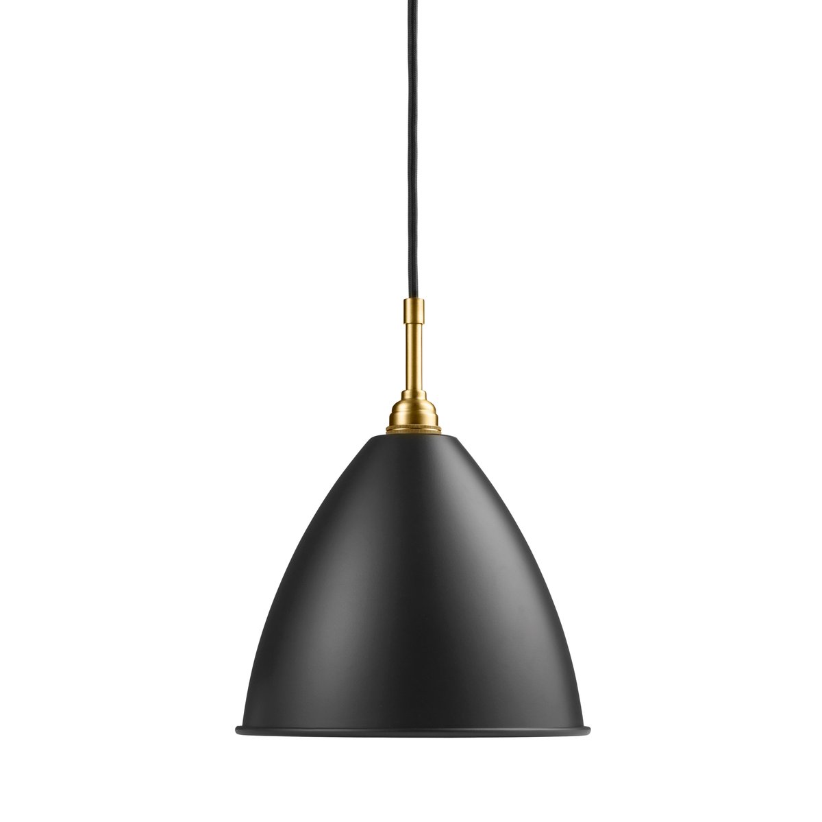Bilde av GUBI Bestlite BL9M lampe charcoal black-messing
