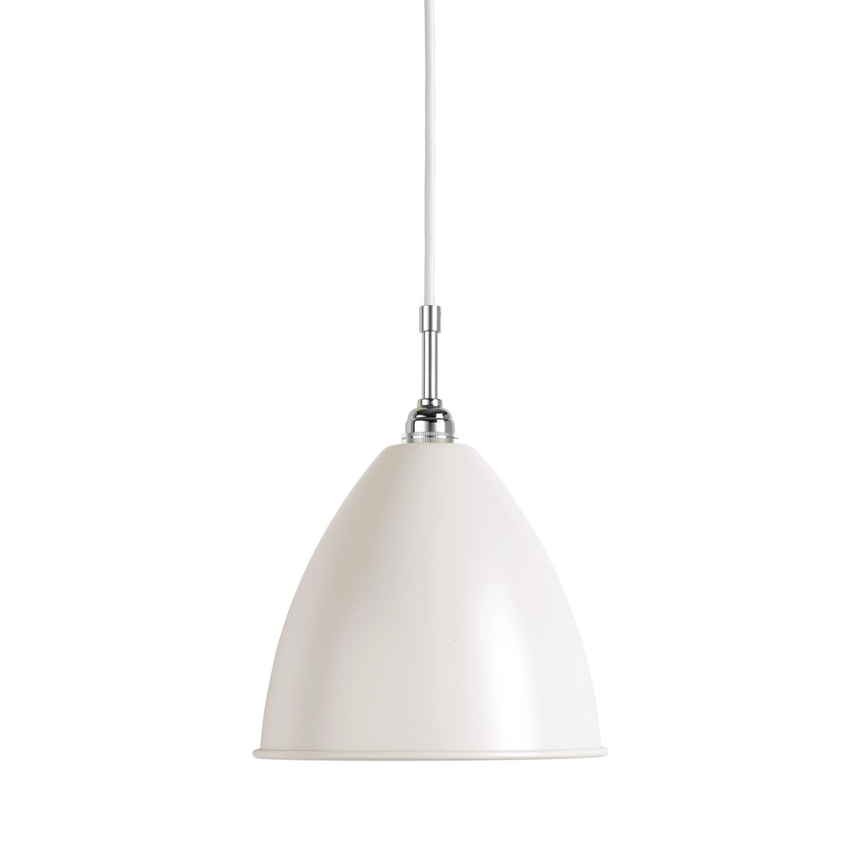 Bilde av GUBI Bestlite BL9M lampe matt hvit-krom