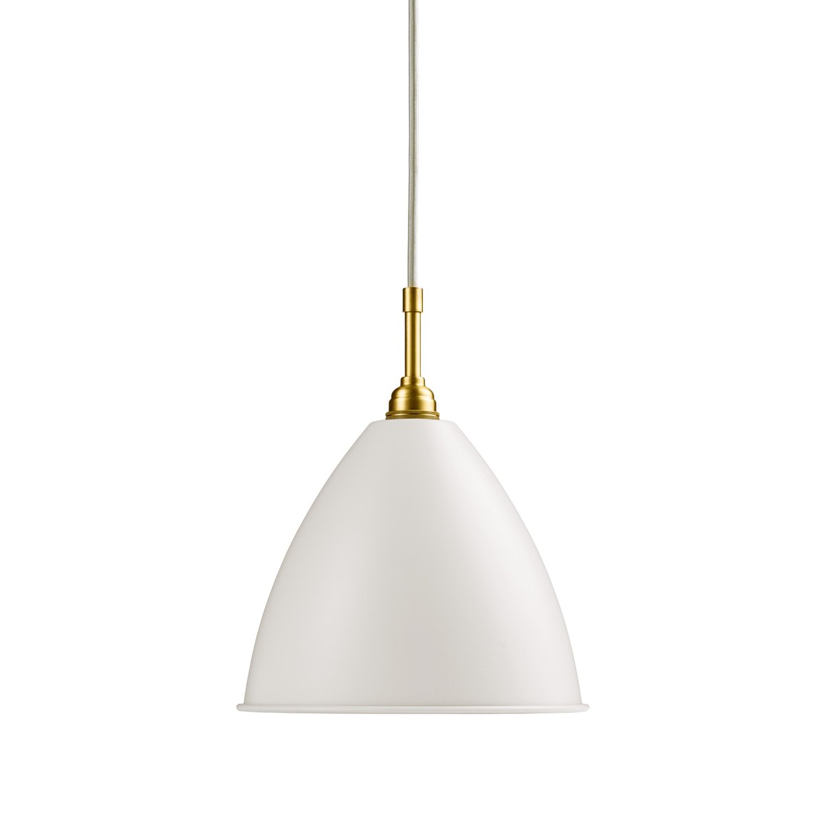 Bilde av GUBI Bestlite BL9M lampe matt hvit-messing