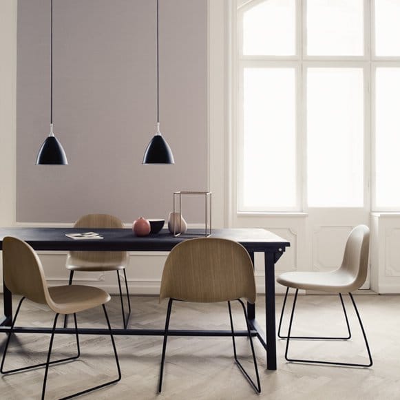 Bestlite BL9M lampe, matt svart-krom GUBI