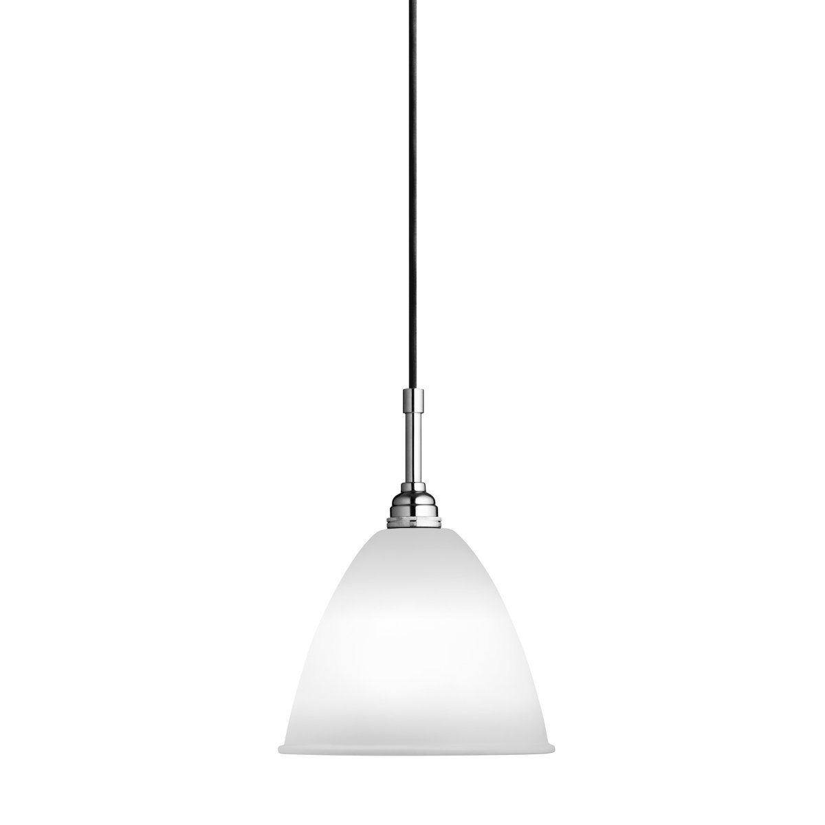 Bilde av GUBI Bestlite BL9S lampe benporslin-krom