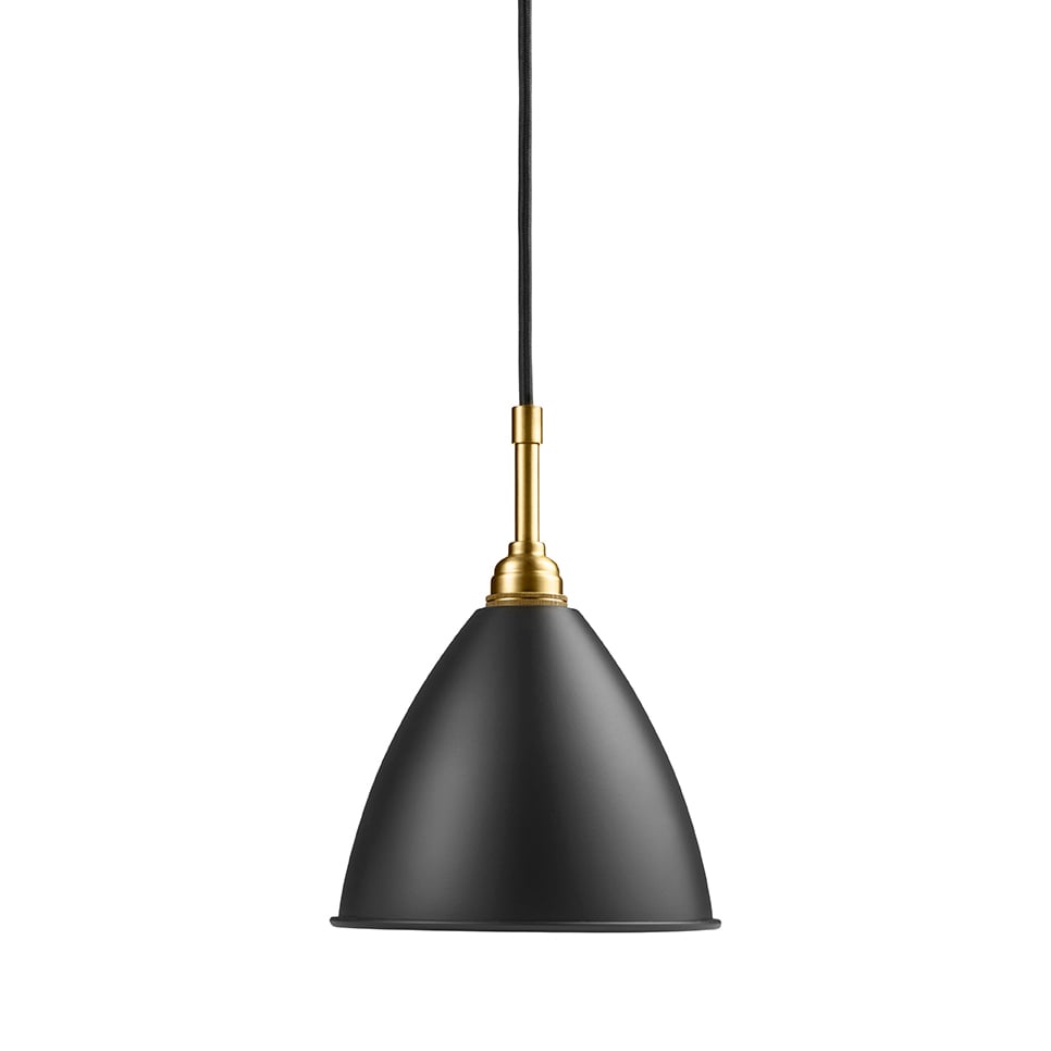 Bilde av GUBI Bestlite BL9S lampe kullsort-messing