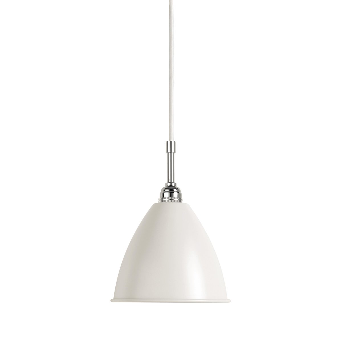 Bilde av GUBI Bestlite BL9S lampe matt hvit-krom