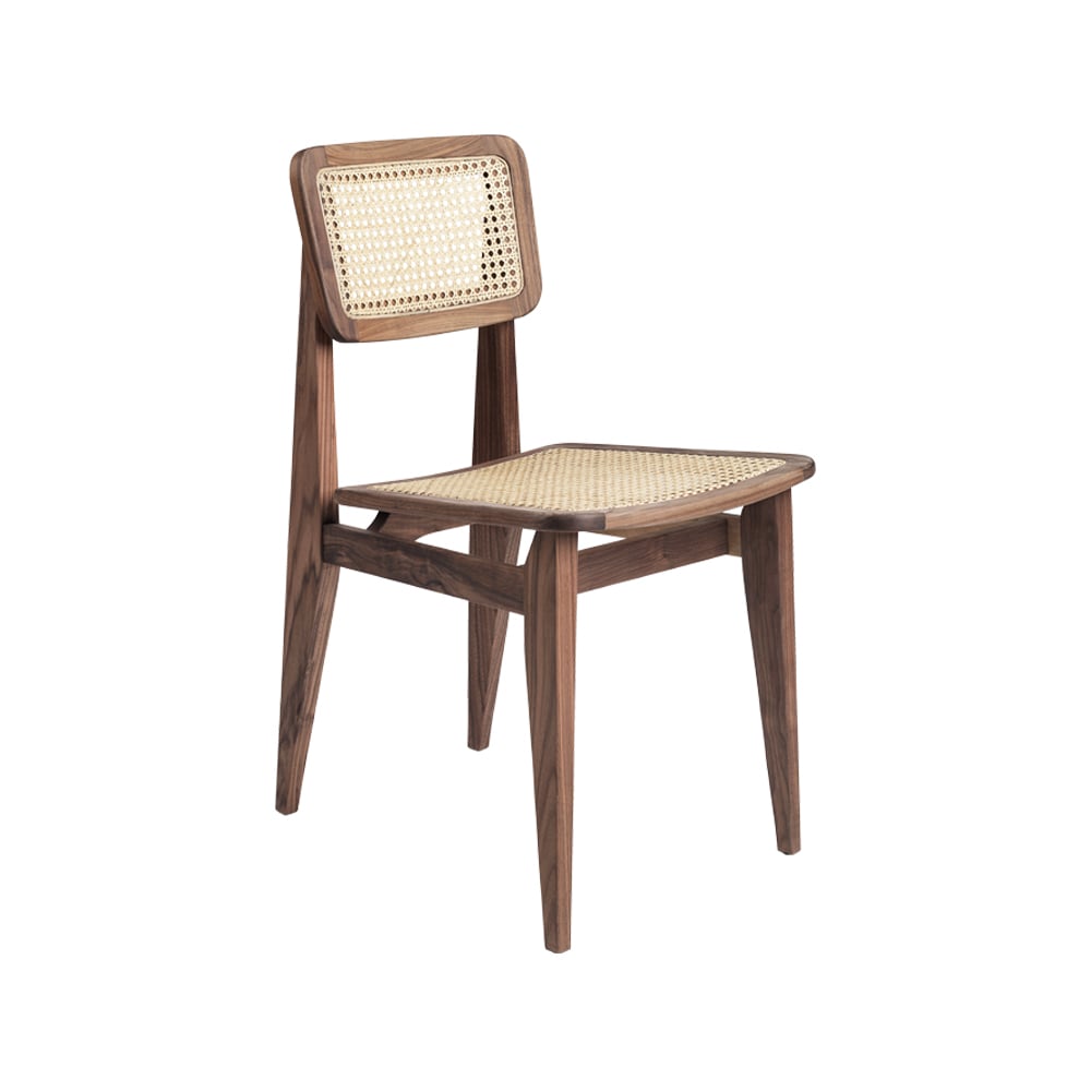GUBI C-Chair stol American walnut, rotting | Skandinavisk Design | Stoler | Brun