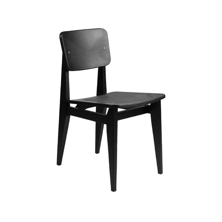 C-Chair stol - Black stained oak - GUBI