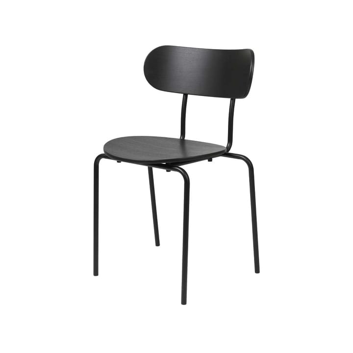 Coco stol - ask sortbeiset - GUBI