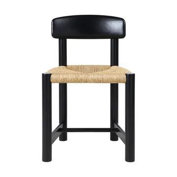Daumiller Side Chair stol - Natural Rush-brown/black pine - GUBI