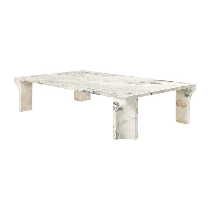 Doric salongbord 80 x 140 cm, Electric grey GUBI