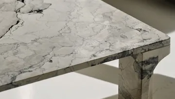 Doric salongbord 80 x 140 cm, Electric grey GUBI