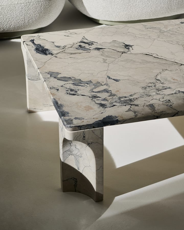 Doric salongbord 80 x 140 cm, Electric grey GUBI