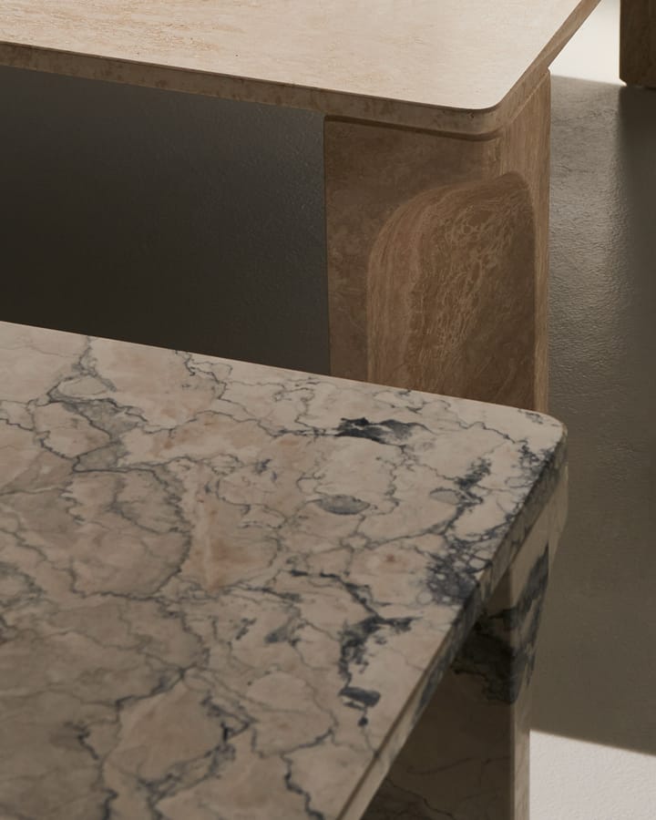 Doric salongbord 80 x 140 cm, Electric grey GUBI