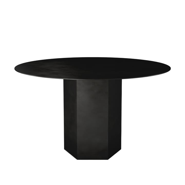Epic Steel spisebord, midnight black GUBI