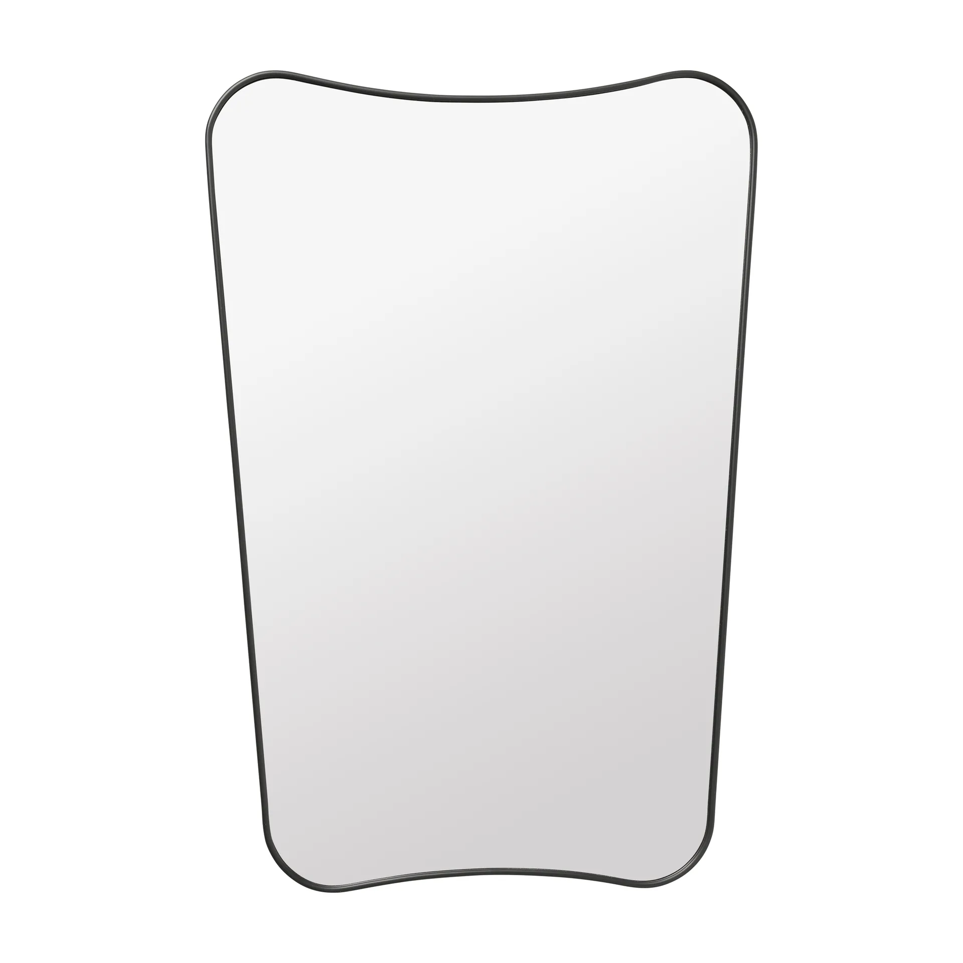 F.A.33 Rectangulaire speil, svart messing GUBI