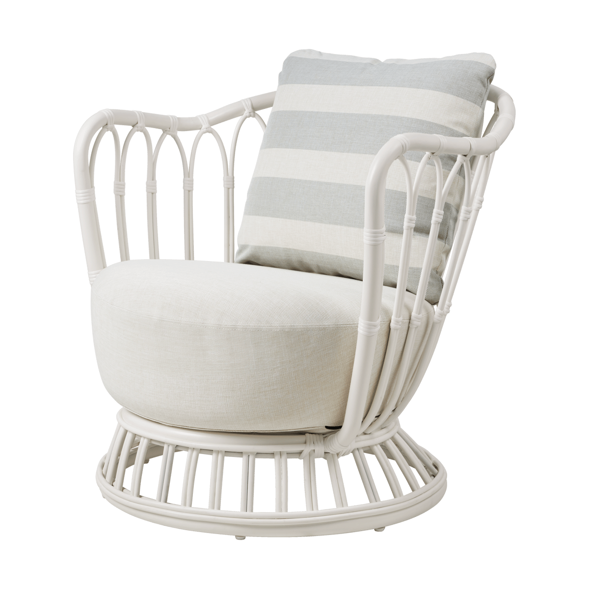 GUBI Grace Outdoor lenestol Leslie Limonta 006-020-alabaster white