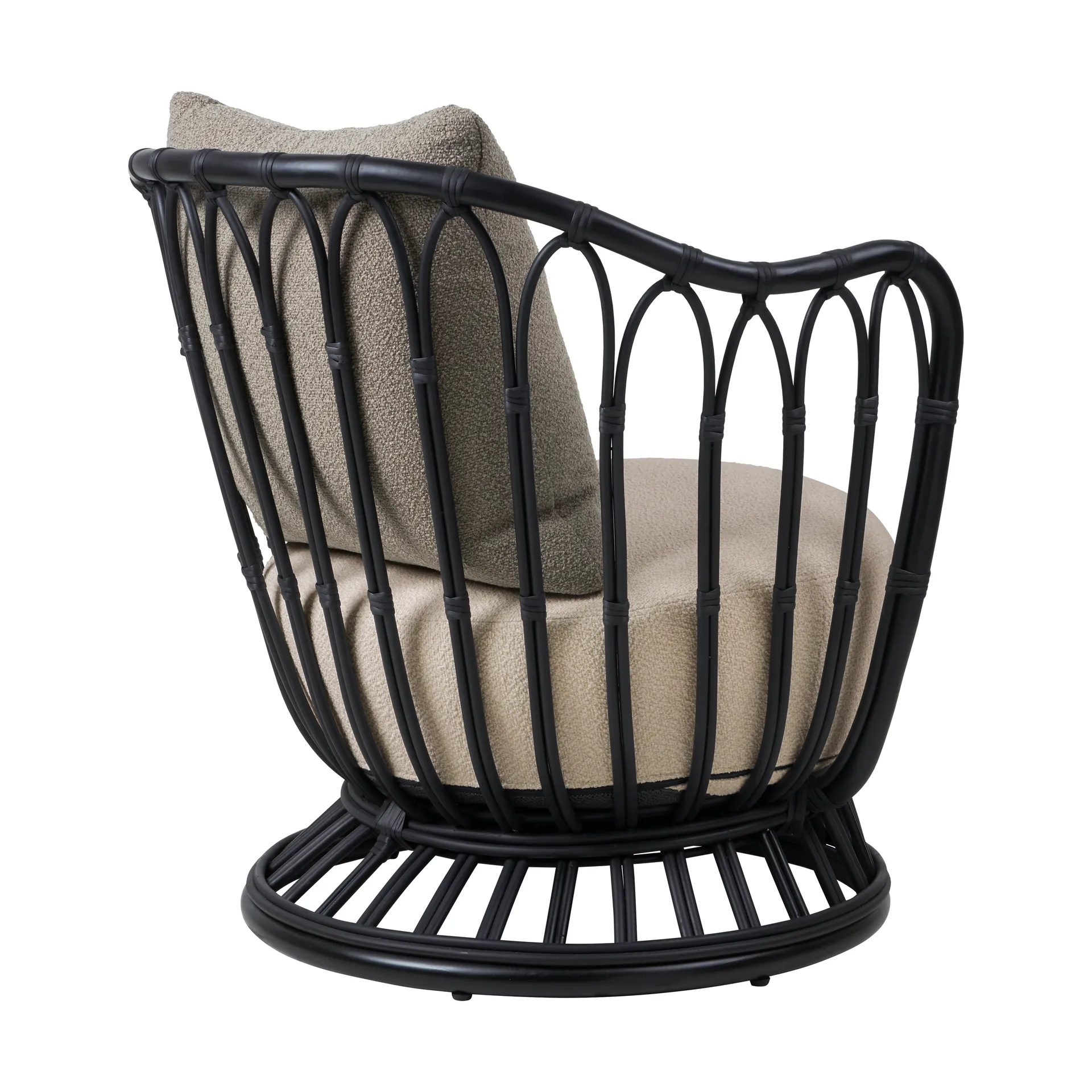 Grace Outdoor lenestol, Lorkey Limonta 41-43-black GUBI