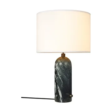 Grahvity L bordlampe - Emerald marble-white - GUBI