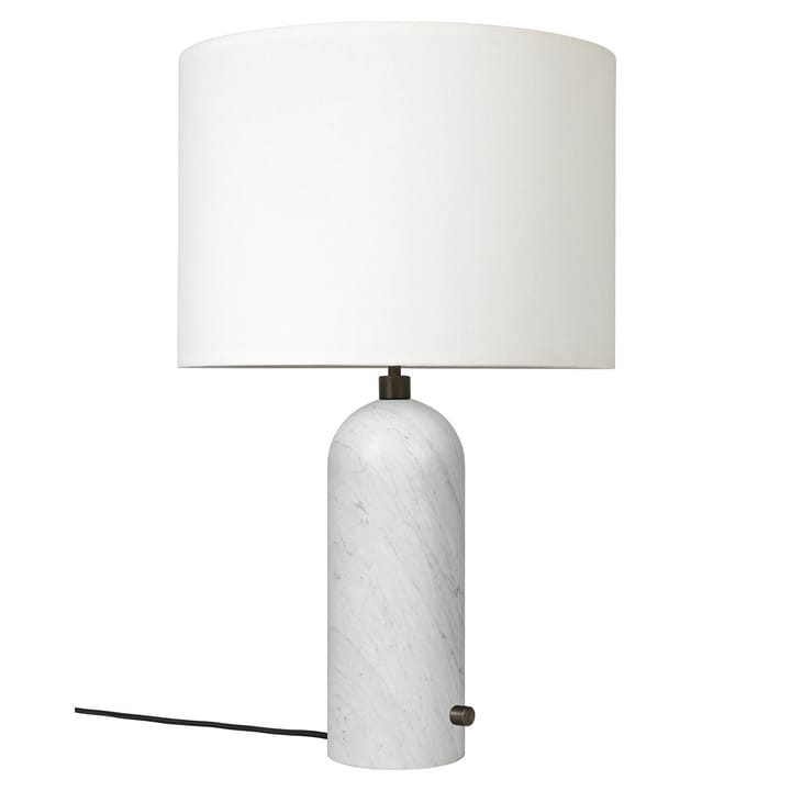 Grahvity L bordlampe - Hvit marmor-hvit - GUBI