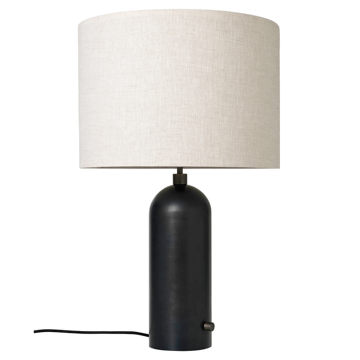 Grahvity L bordlampe - Svart-canvase - GUBI