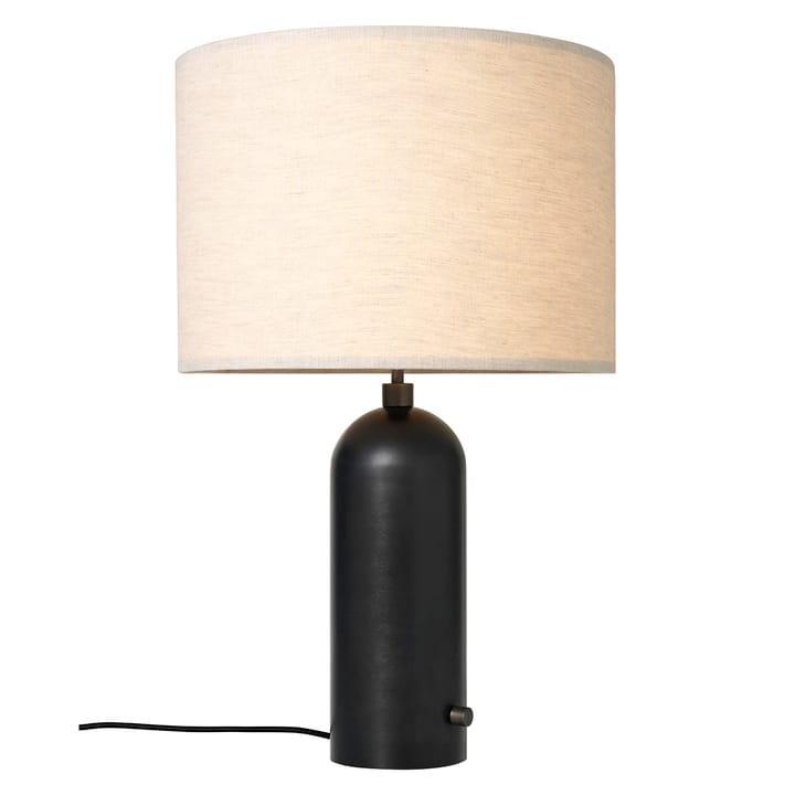 Grahvity L bordlampe, Svart-canvase GUBI