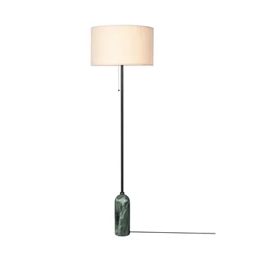Gravity gulvlampe  - Emerald marble-canvas - GUBI