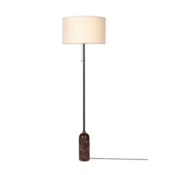 Gravity gulvlampe  - Maroon marble-canvas - GUBI