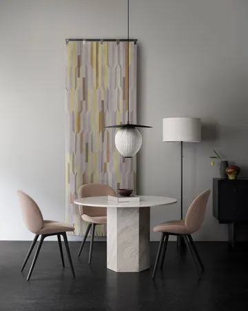 Gravity gulvlampe  - Maroon marble-white - GUBI