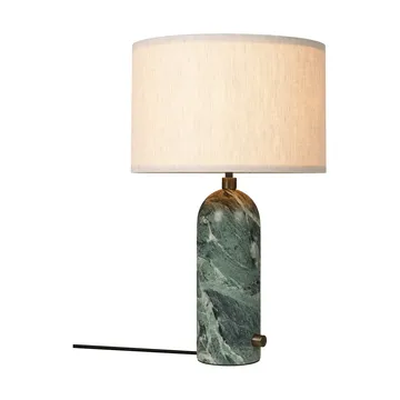 Gravity S bordlampe - Emerald marble-canvas - GUBI