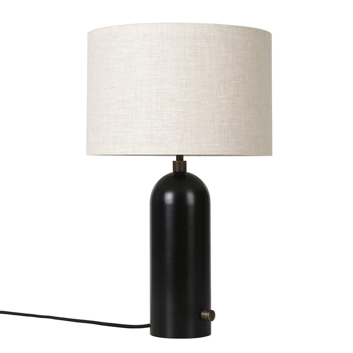 Gravity S bordlampe - Svart-canvase - GUBI