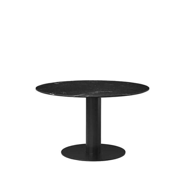 Gubi 2.0 spisebord - marble black, Ø 110 cm, sort stativ - GUBI