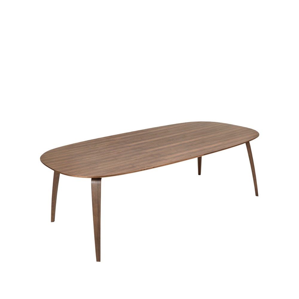 Bilde av Gubi Gubi Elliptical spisebord american walnut