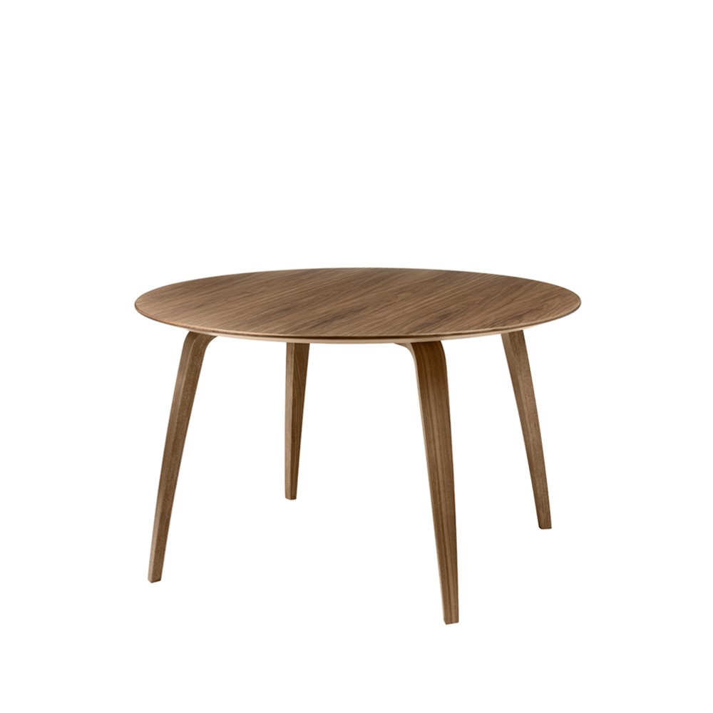 Bilde av Gubi Gubi rundt spisebord american walnut