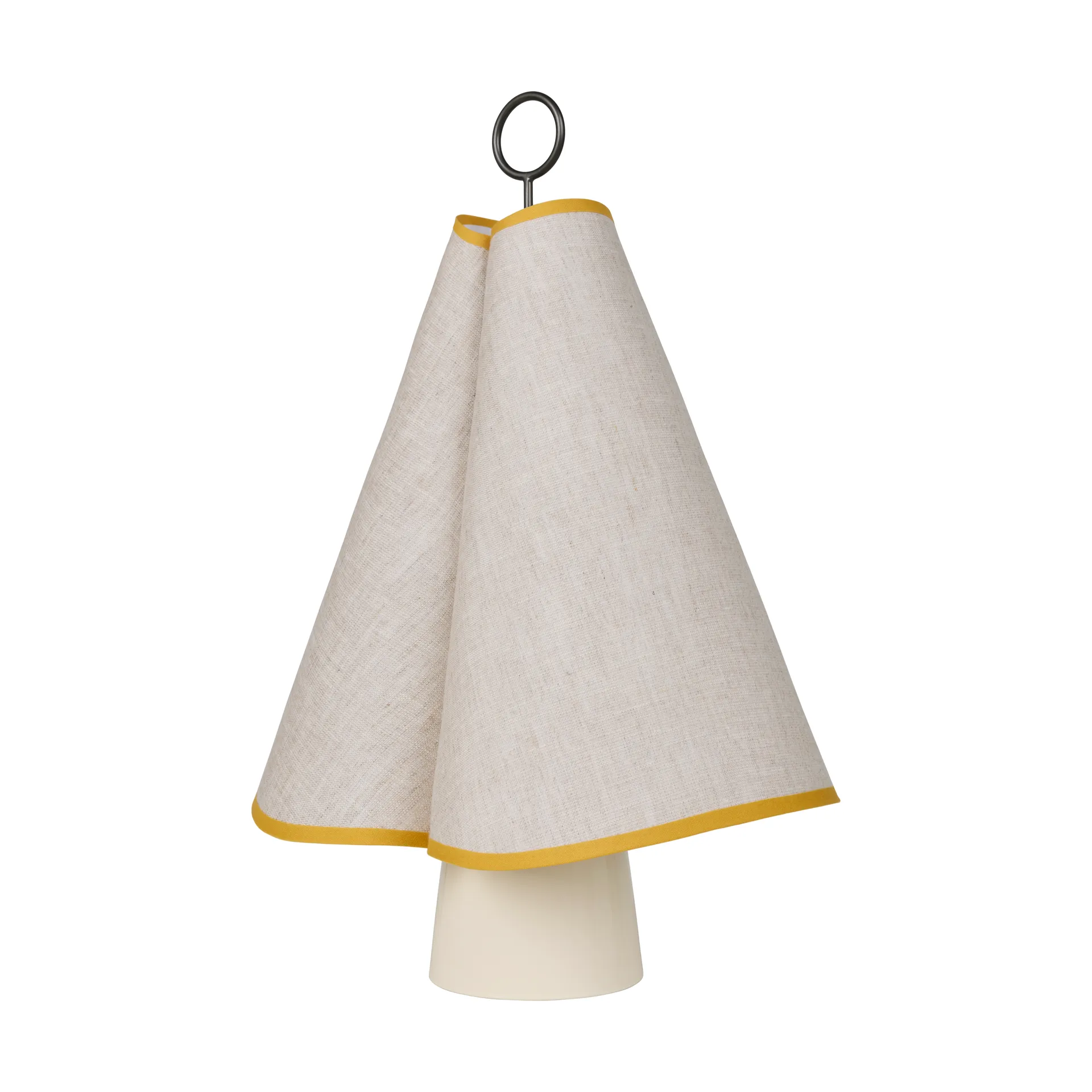 Hornbæk portable bordlampe, Poppy yellow GUBI