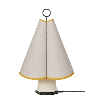 Hornbæk portable bordlampe - Poppy yellow - GUBI