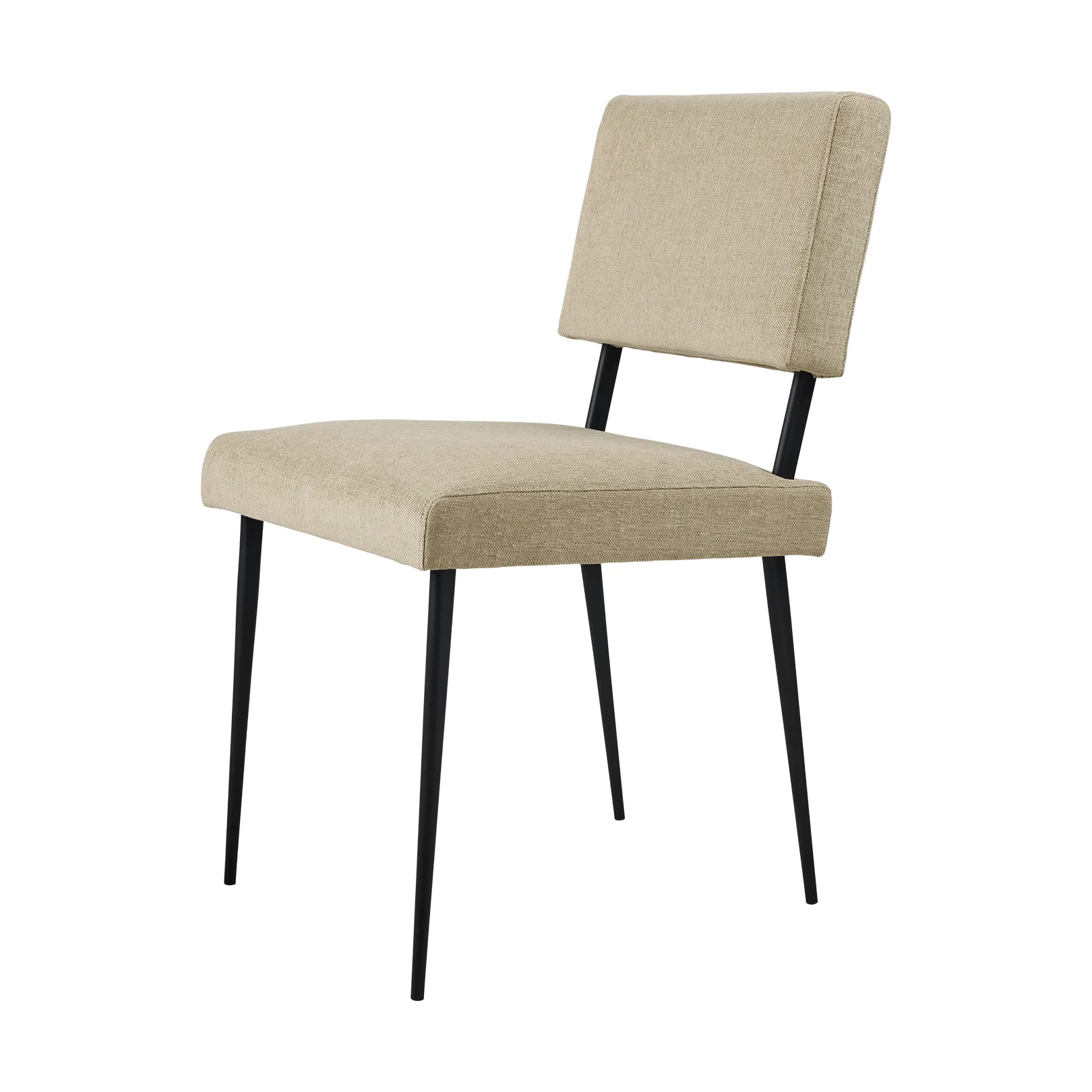M-Chair stol, Bonito 075-matt svart GUBI