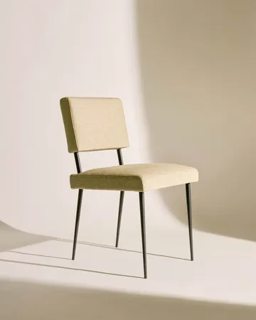 M-Chair stol - Bonito 075-matt svart - GUBI