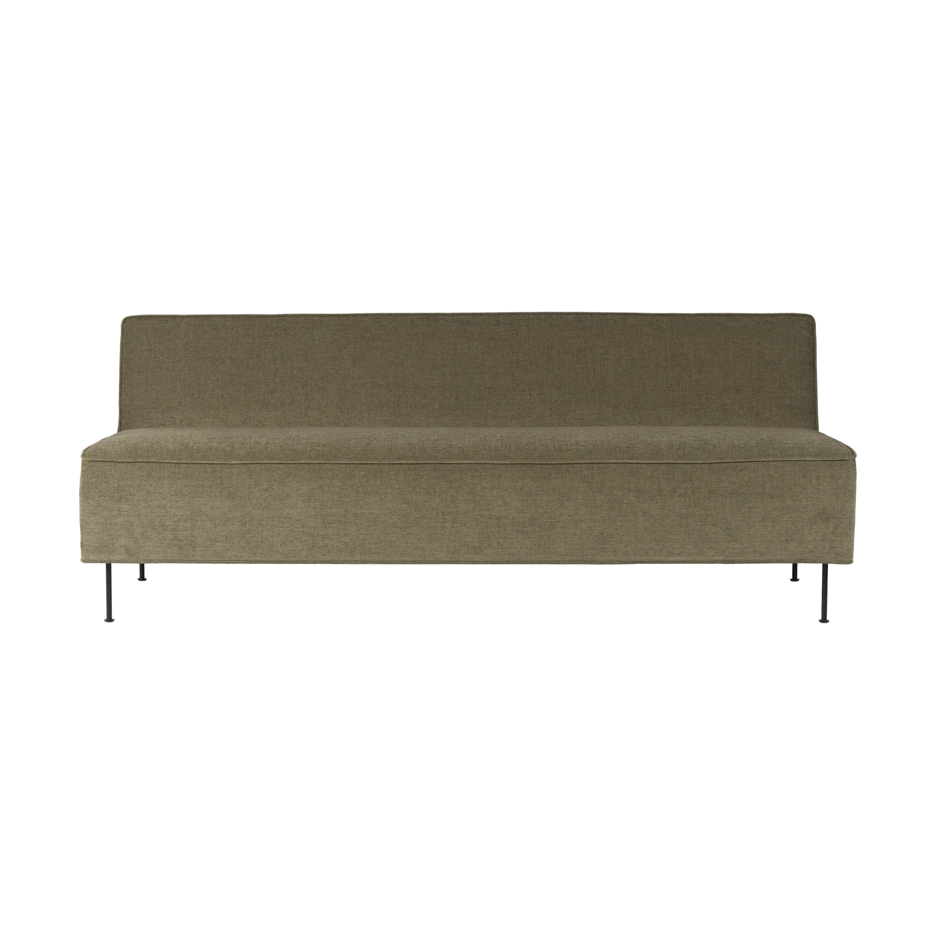 Modern Line sofa 180 x 83 x 70 cm, Belsuede special FR 002 – black GUBI