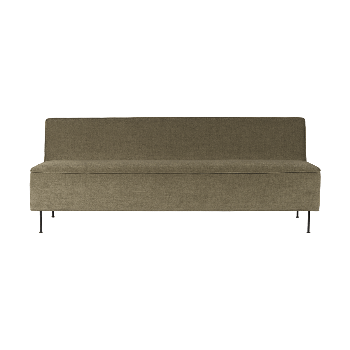 GUBI Modern Line sofa 180 x 83 x 70 cm Belsuede special FR 002 – black