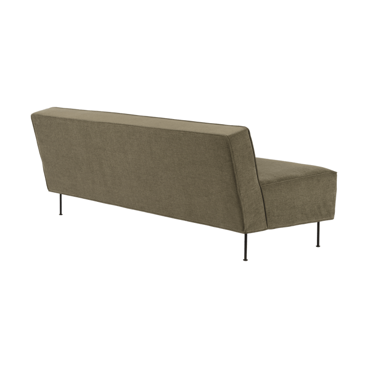 Modern Line sofa 180 x 83 x 70 cm, Belsuede special FR 002 – black GUBI