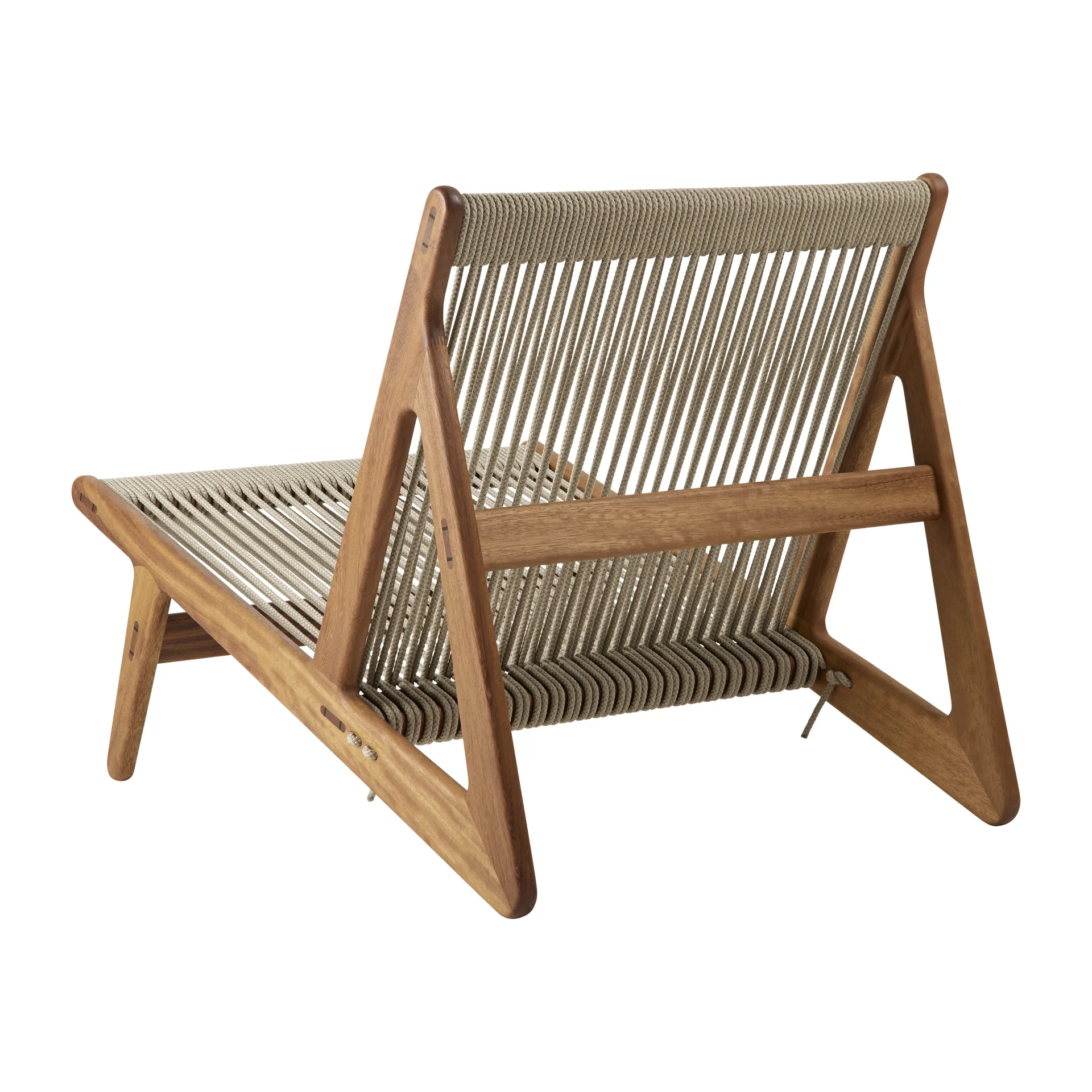 MR01 Initial outdoor lounge chair, Oljet irokotre GUBI