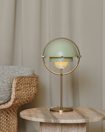 Multi-Lite bordlampe - Brass-desert sage - GUBI