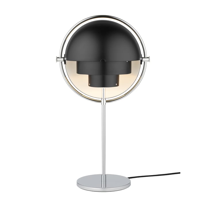 Multi-Lite bordlampe, Krom-svart GUBI