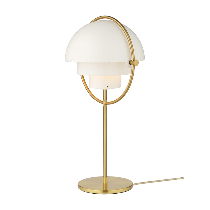 Multi-Lite bordlampe, Messing-hvit GUBI