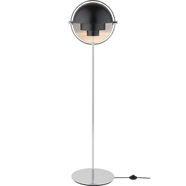 Multi-Lite gulvlampe, Krom-svart GUBI