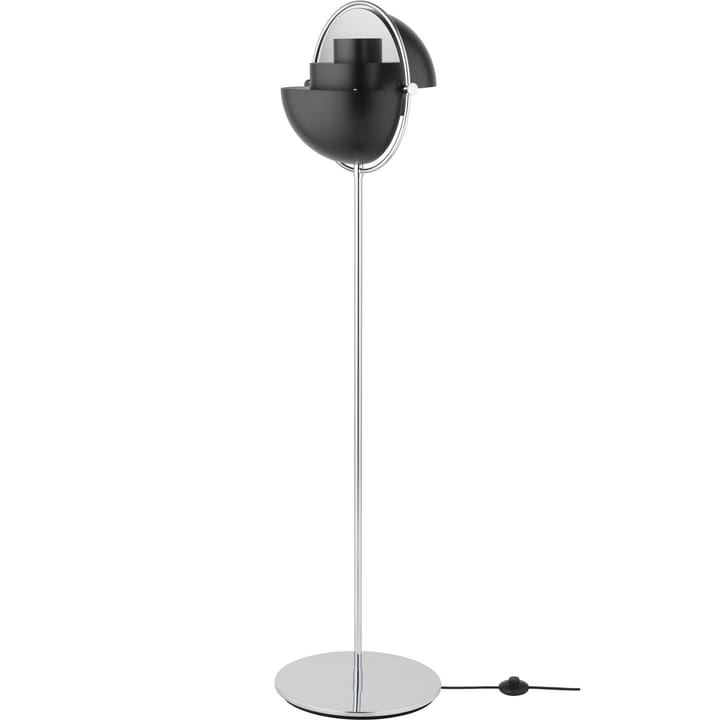 Multi-Lite gulvlampe, Krom-svart GUBI